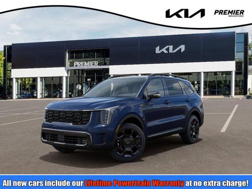Midnight Lake Blue 2026 Kia Sorento SX