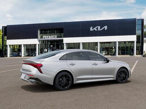 Steel Matte Gray 2026 Kia K5 GT-Line FWD