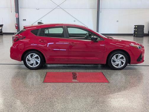 Pure Red 2025 Subaru Impreza Base