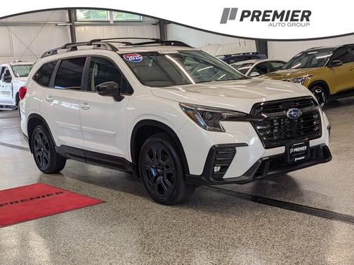 Crystal White Pearl 2025 Subaru Ascent Onyx Edition Touring 7-Passenger