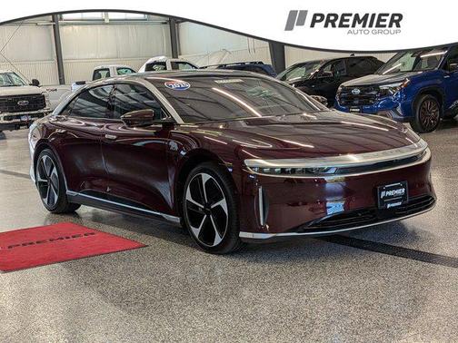 Maroon 2025 Lucid Air Touring