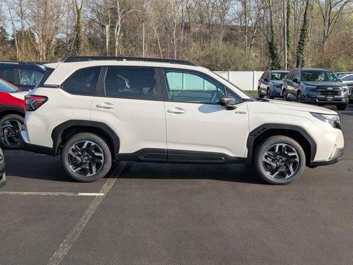 Crystal White Pearl 2026 Subaru Forester Hybrid Premium