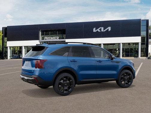 Mineral Blue 2026 Kia Sorento Hybrid SX Prestige