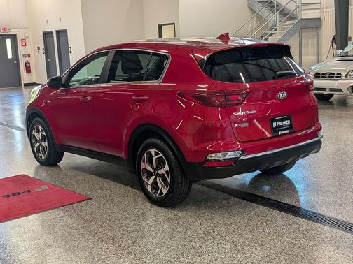 Hyper Red 2021 Kia Sportage LX