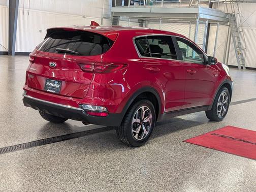Hyper Red 2021 Kia Sportage LX