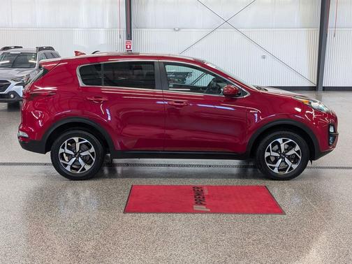 Hyper Red 2021 Kia Sportage LX