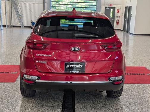 Hyper Red 2021 Kia Sportage LX