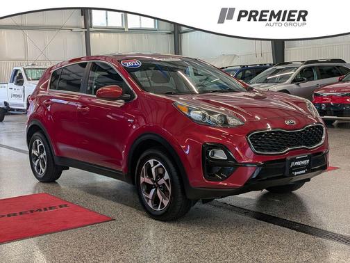 Hyper Red 2021 Kia Sportage LX