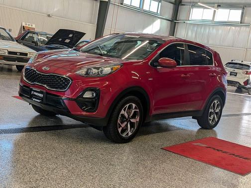 Hyper Red 2021 Kia Sportage LX