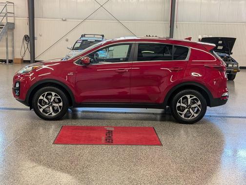Hyper Red 2021 Kia Sportage LX