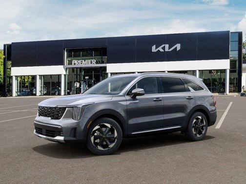 Steel Gray 2026 Kia Sorento Hybrid EX