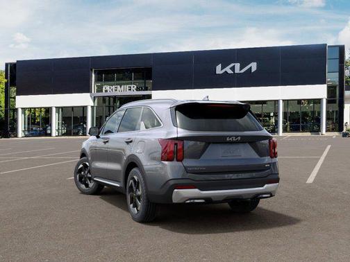 Steel Gray 2026 Kia Sorento Hybrid EX