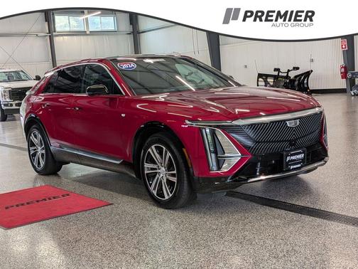 Radiant Red Tintcoat 2024 Cadillac LYRIQ Luxury