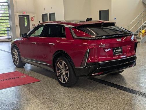 Radiant Red Tintcoat 2024 Cadillac LYRIQ Luxury