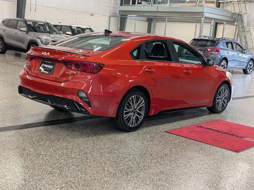 Fire Orange 2023 Kia Forte GT-Line