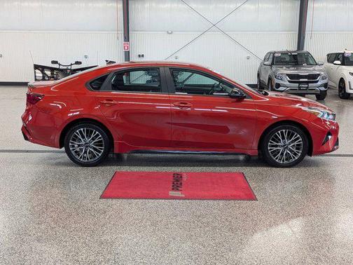 Fire Orange 2023 Kia Forte GT-Line