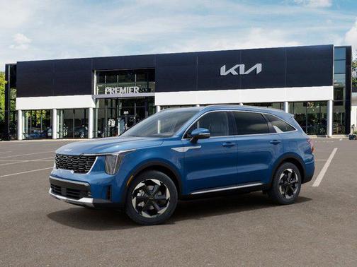 Mineral Blue 2026 Kia Sorento Hybrid EX