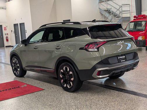 Jungle Green 2023 Kia Sportage Plug-In Hybrid X-Line