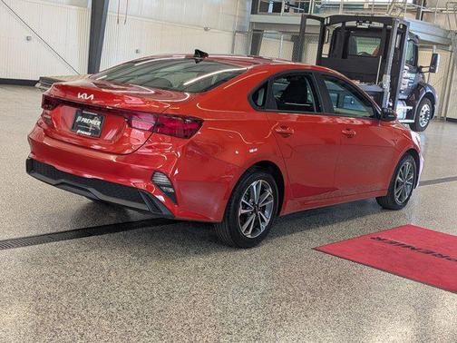 Fire Orange 2023 Kia Forte LXS