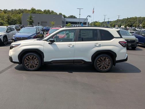 Crystal White Pearl 2026 Subaru Forester Sport