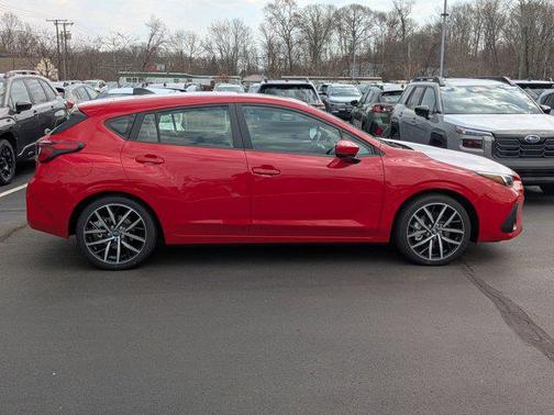 Pure Red 2026 Subaru Impreza Sport
