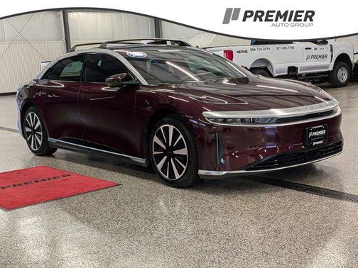 Maroon 2025 Lucid Air Touring