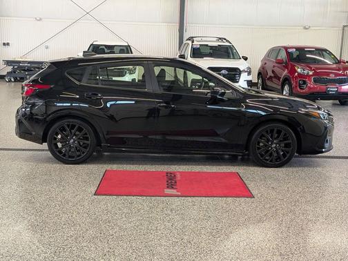 Crystal Black Pearl 2024 Subaru Impreza RS