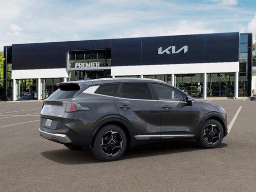 Gravity Gray 2026 Kia Sportage Hybrid EX