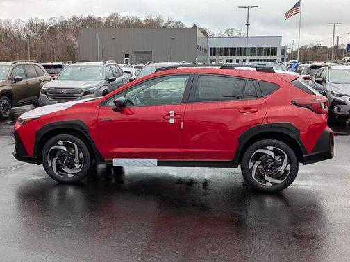 Pure Red 2026 Subaru Crosstrek Hybrid Base