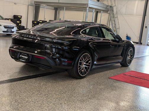 Black 2023 Porsche Taycan 4S