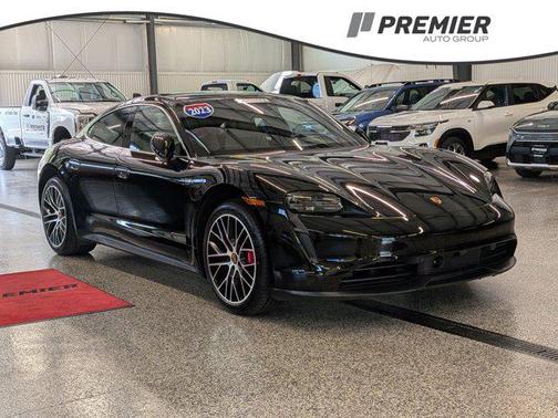 Black 2023 Porsche Taycan 4S