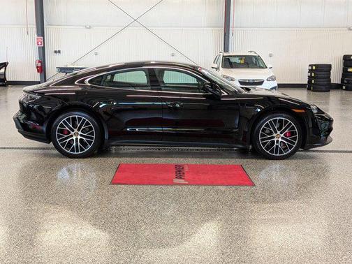 Black 2023 Porsche Taycan 4S