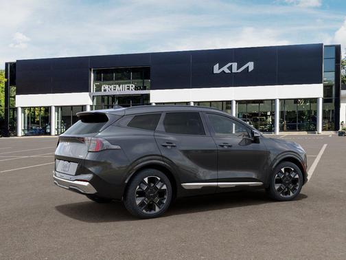 Gravity Gray 2026 Kia Sportage Hybrid SX-Prestige