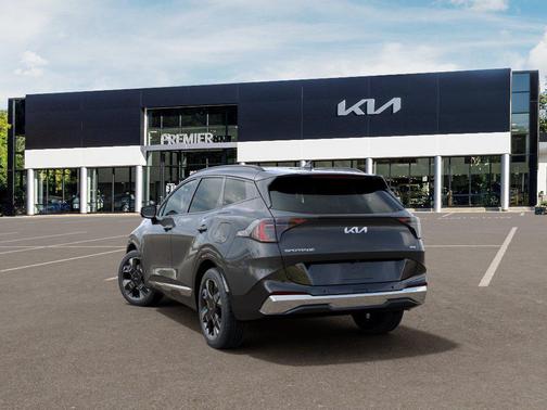 Gravity Gray 2026 Kia Sportage Hybrid SX-Prestige