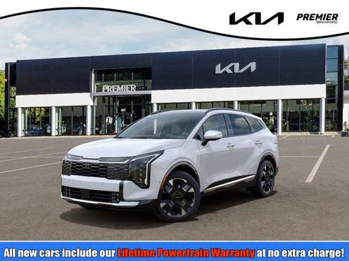 Snow White Pearl 2026 Kia Sportage Hybrid SX-Prestige