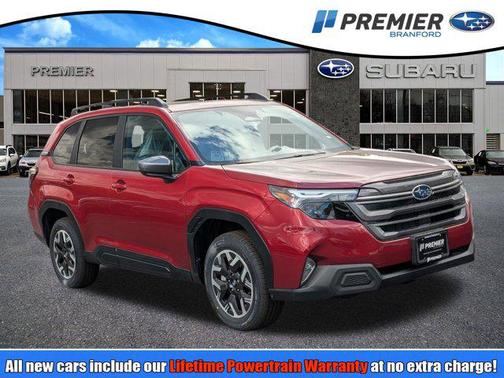 Crimson Red Pearl 2026 Subaru Forester Premium
