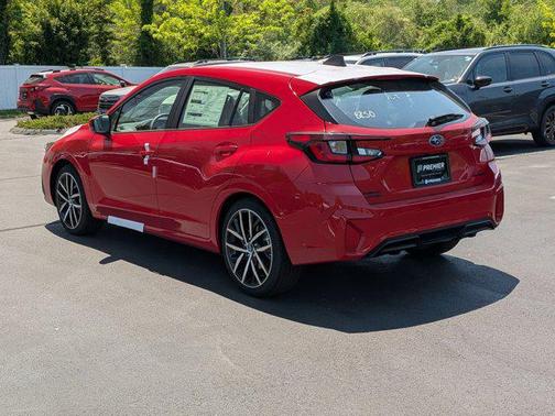 Pure Red 2026 Subaru Impreza Sport