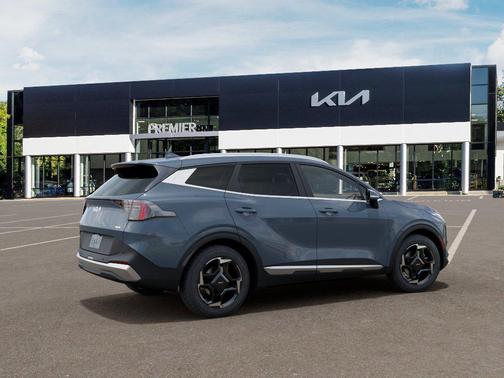 Heritage Blue 2026 Kia Sportage Hybrid EX