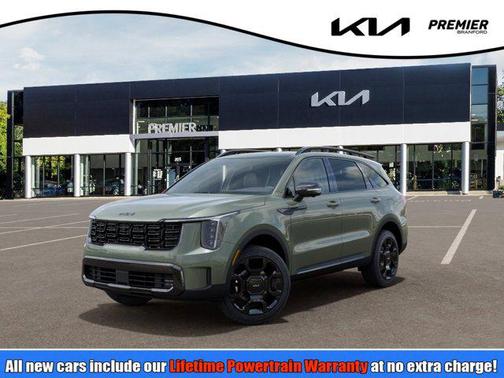 Jungle Green 2026 Kia Sorento SX