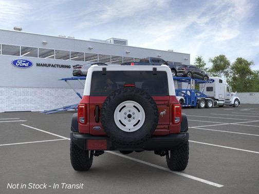 Ruby Red Metallic Tinted Clearcoat 2026 Ford Bronco Heritage Edition
