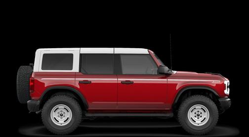 Ruby Red Metallic Tinted Clearcoat 2026 Ford Bronco Heritage Edition