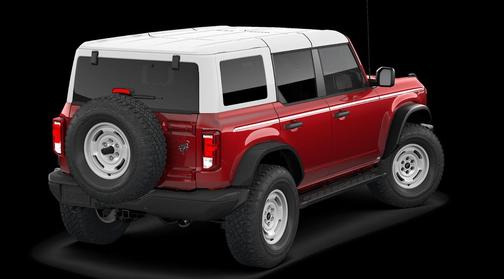 Ruby Red Metallic Tinted Clearcoat 2026 Ford Bronco Heritage Edition