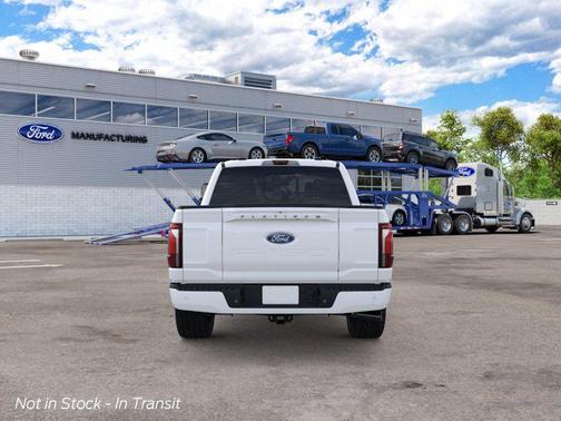Star White Metallic Tri-Coat 2026 Ford F-150 Platinum