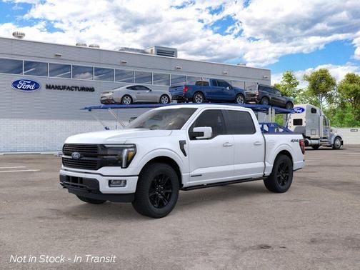 Star White Metallic Tri-Coat 2026 Ford F-150 Platinum