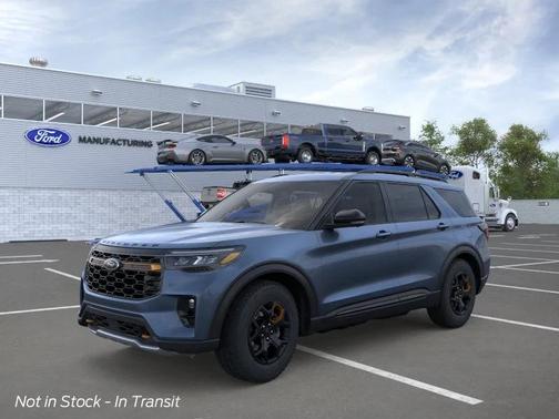 Vapor Blue Metallic 2026 Ford Explorer Tremor