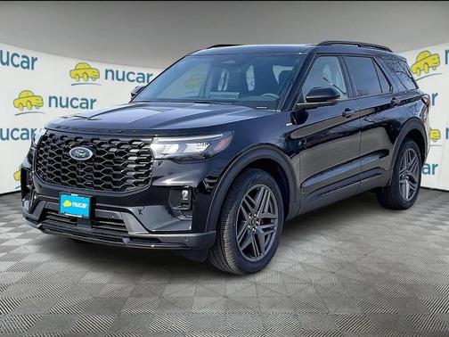 Agate Black Metallic 2026 Ford Explorer ST-Line