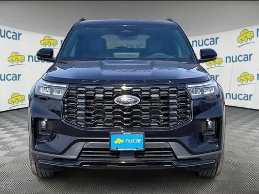 Agate Black Metallic 2026 Ford Explorer ST-Line