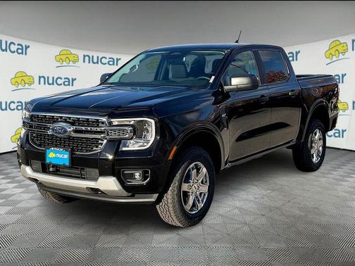 Shadow Black 2025 Ford Ranger XLT