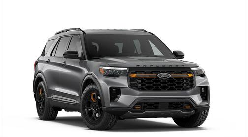 Gray 2026 Ford Explorer Tremor