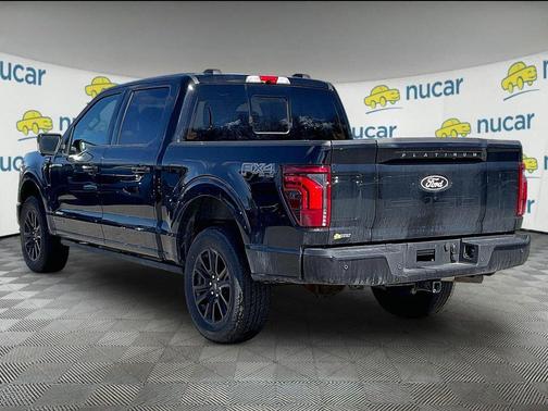 Agate Black Metallic 2025 Ford F-150 Platinum